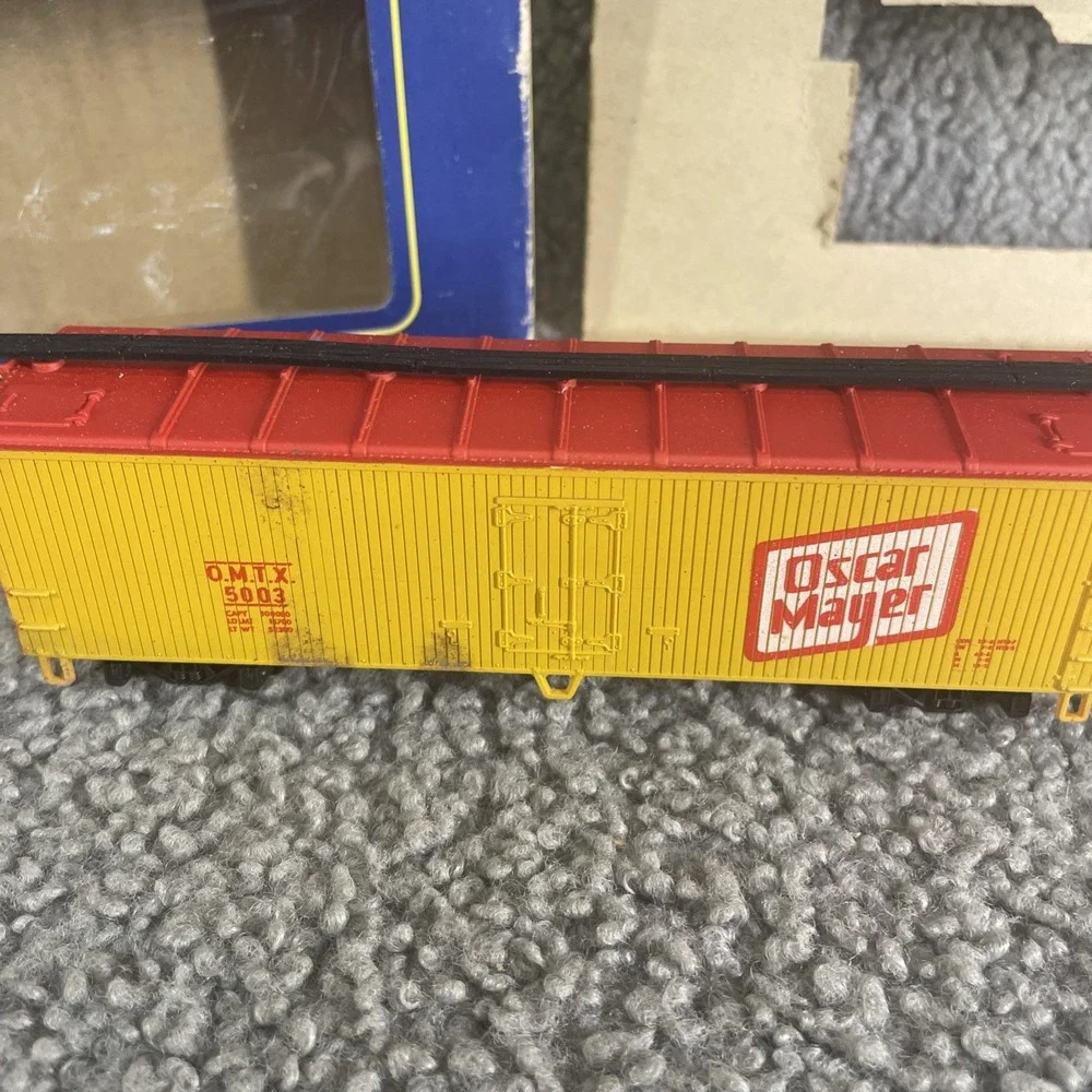 VINTAGE AHM HO GAUGE ‎ OSCAR MEYER wood reefer